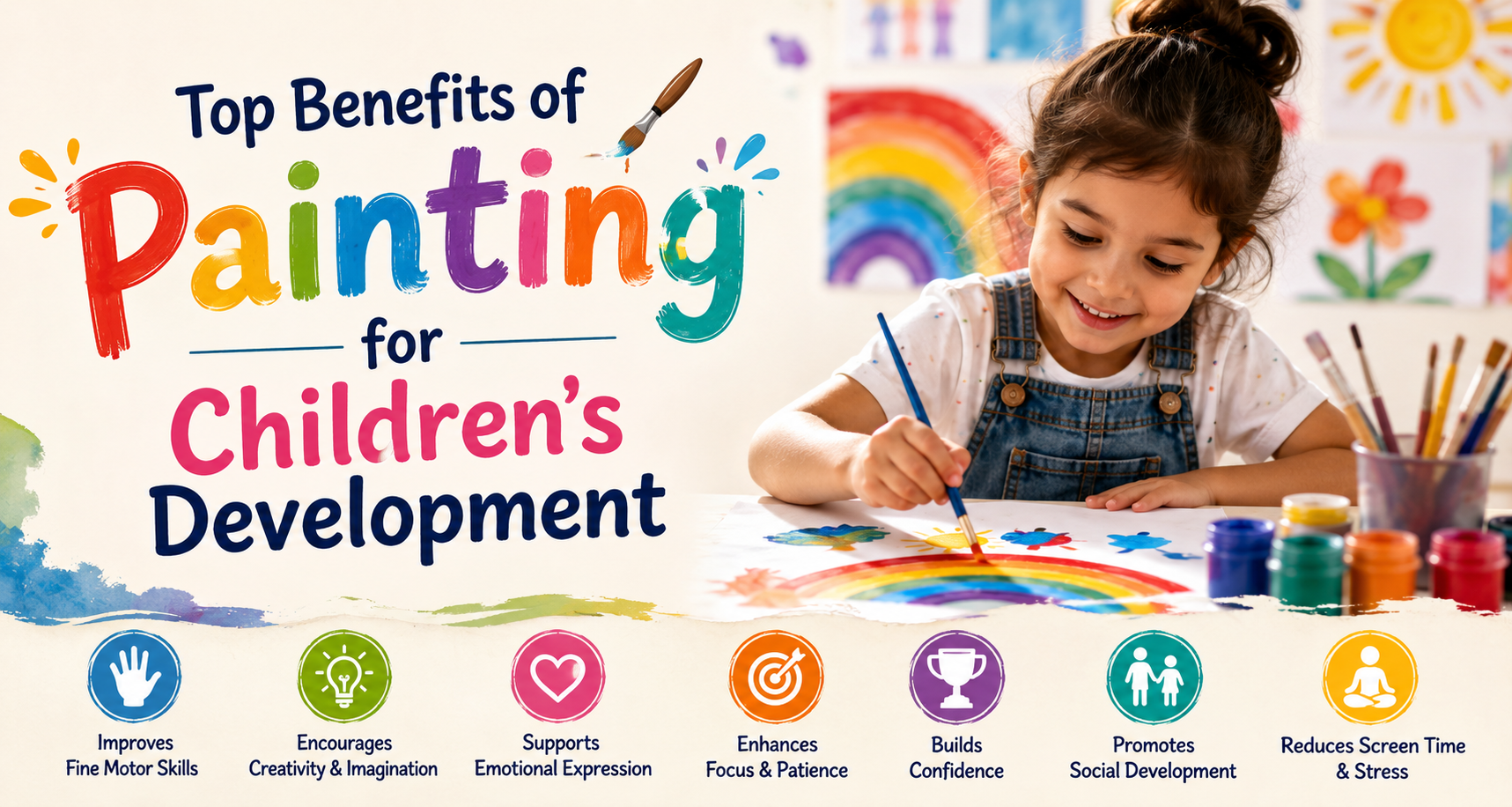 Top Benefits of Painting for Children’s Development