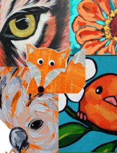 SUMMER WEEK 3: 🧡 Colours of Play - July 6 - July 10th with Art Spot Nobleton Studio