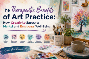 Therapeutic Benefits of Art Practice: How Creativity Supports Mental and Emotional Well-Being