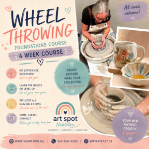 Wheel Throwing Pottery Foundations